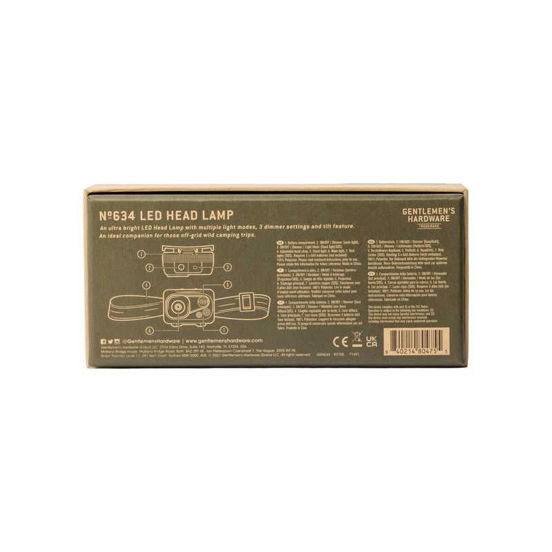Gentlemen's Hardware Led pealamp