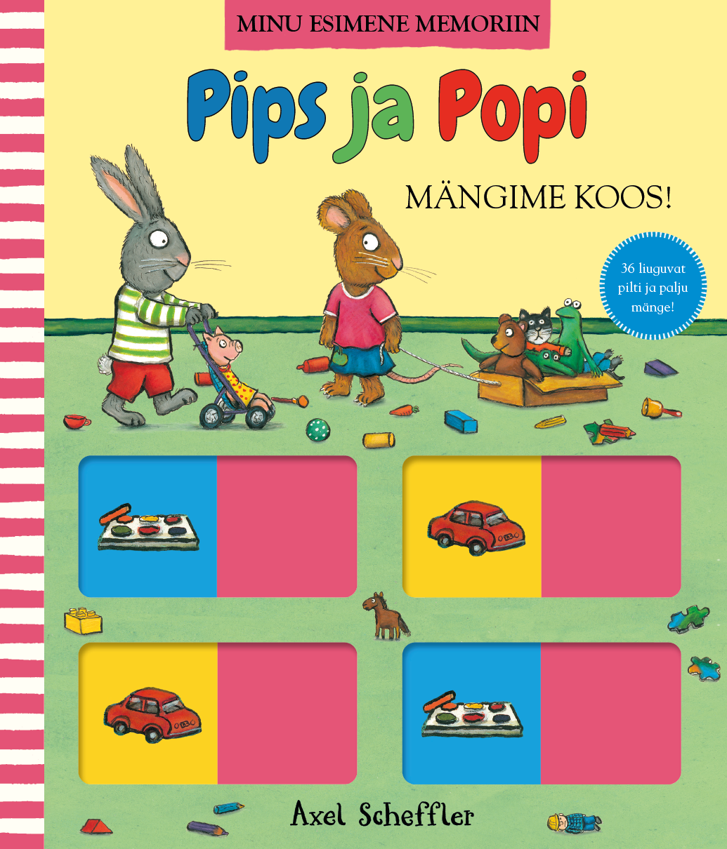 Pips ja Popi. Mängime koos! Minu esimene memoriin
