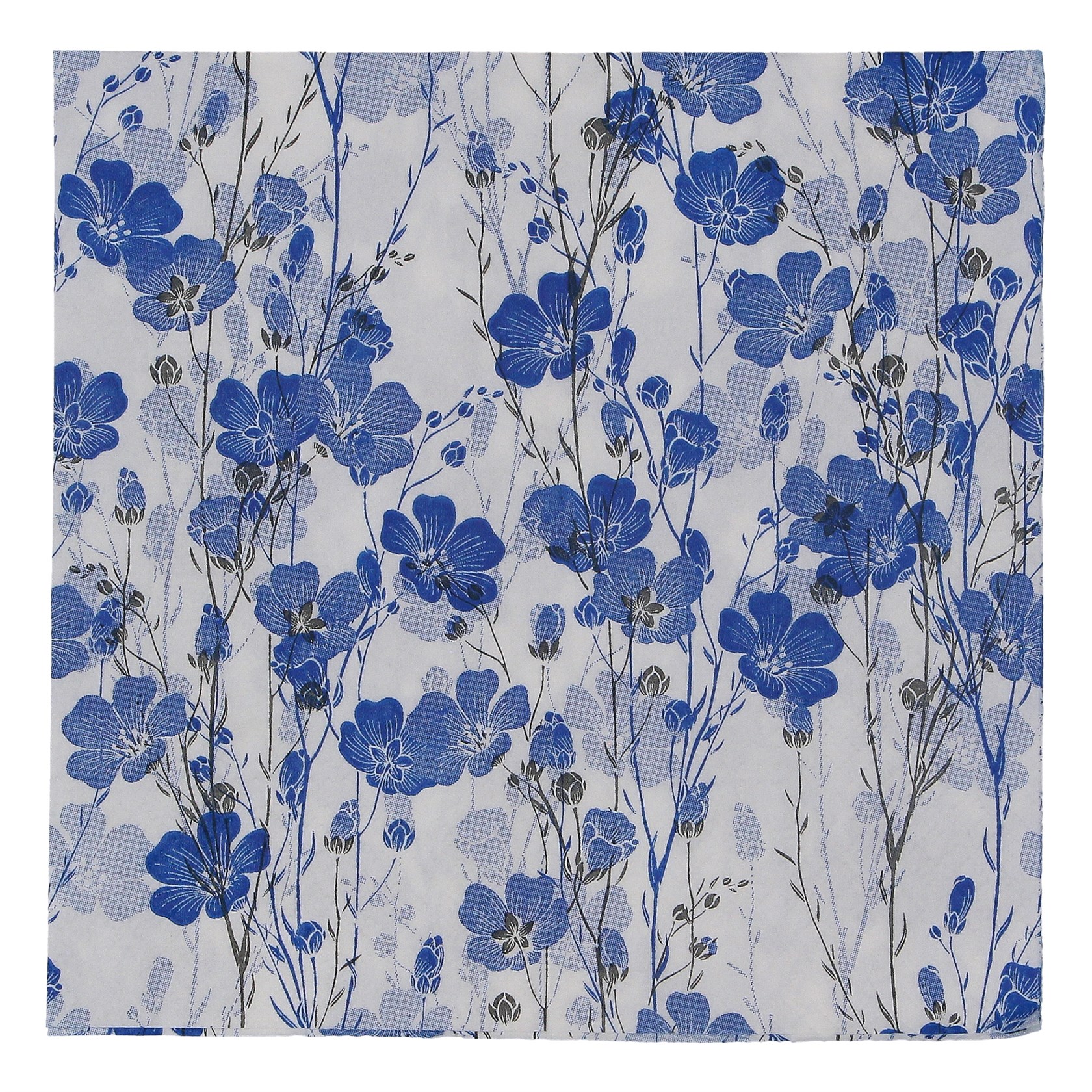 Lauasalvrätikud Blue Flax Flowers, 20tk
