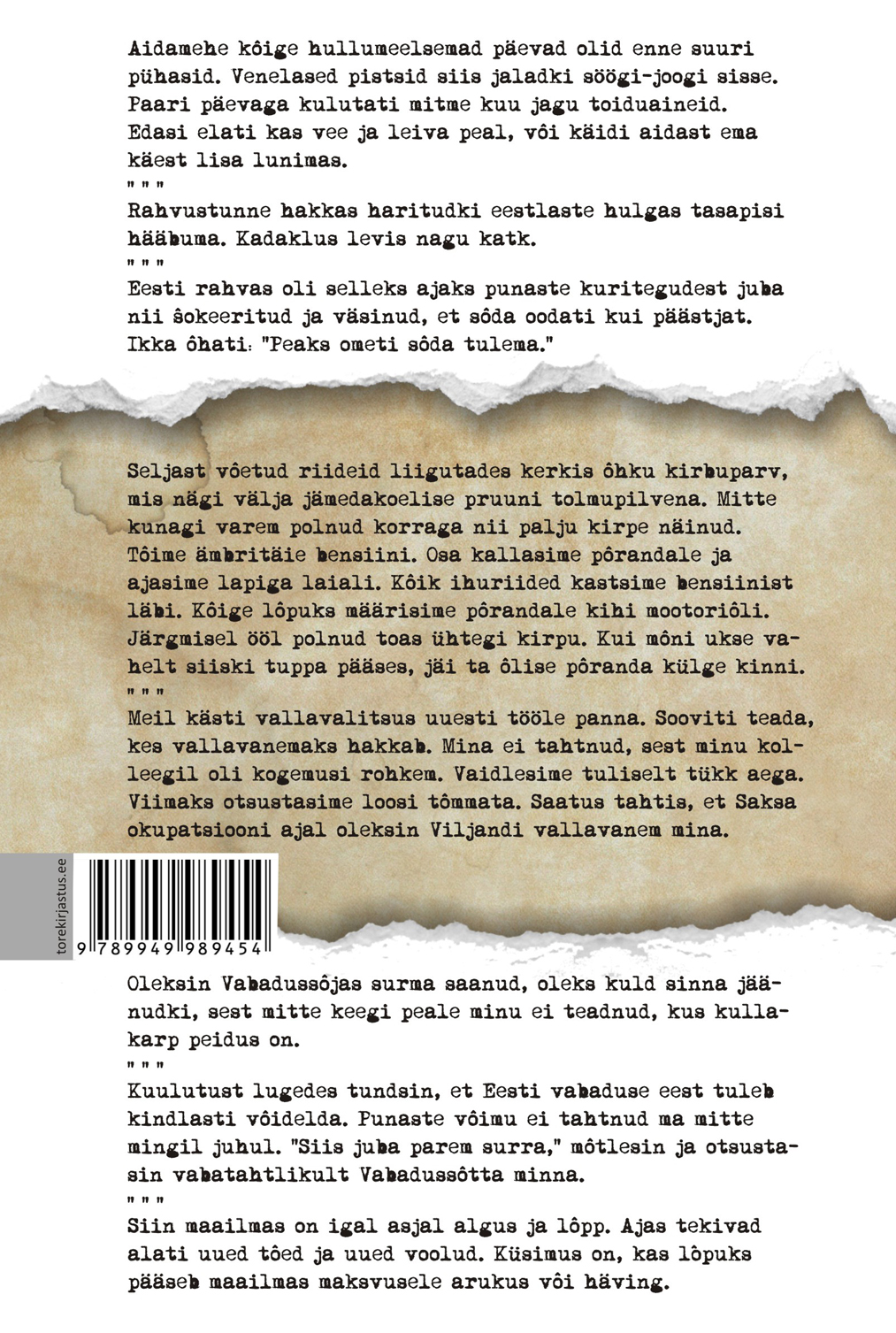 ELU AJALOO TÕMBETUULTES