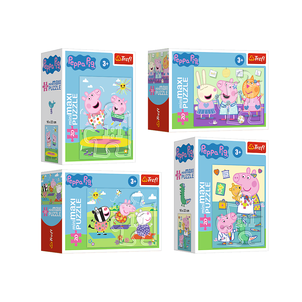 Pusle mini maxi 20 tk Põrsas Peppa assortiisa