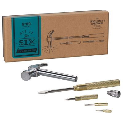 GENTLEMEN'S HARDWARE MULTITÖÖRIIST 6-IN-1 HAAMER