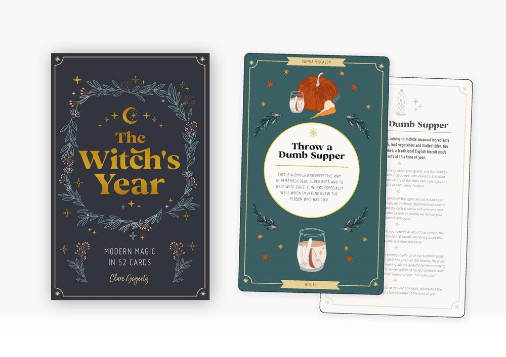 Kaardikomplekt Witch's Year, Modern Magic - Clare Gogerty