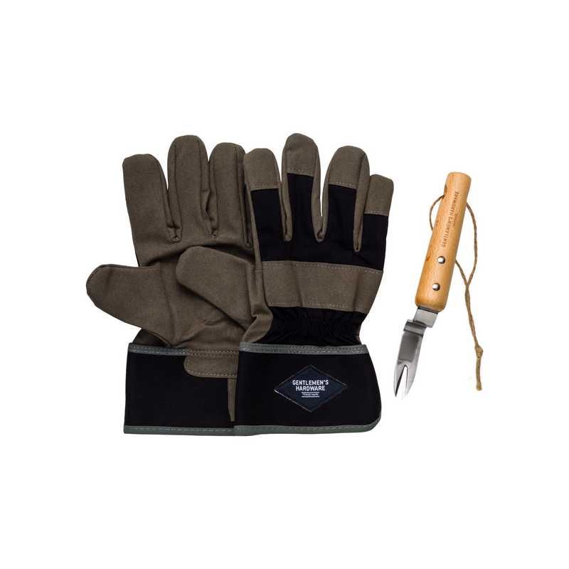 GENTLEMEN'S HARDWARE AIAKINDAD JA JUURETÕMBAJA GLOVES & ROOT LIFTER