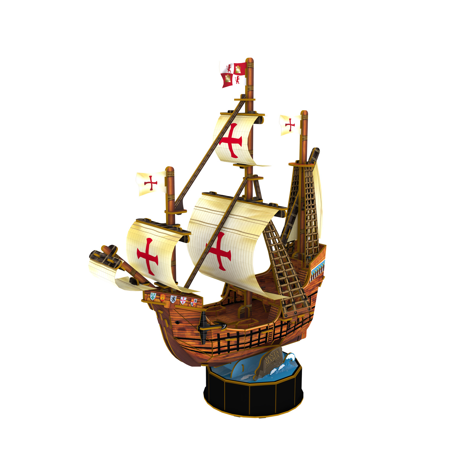 CUBICFUN 3D pusle Santa Maria