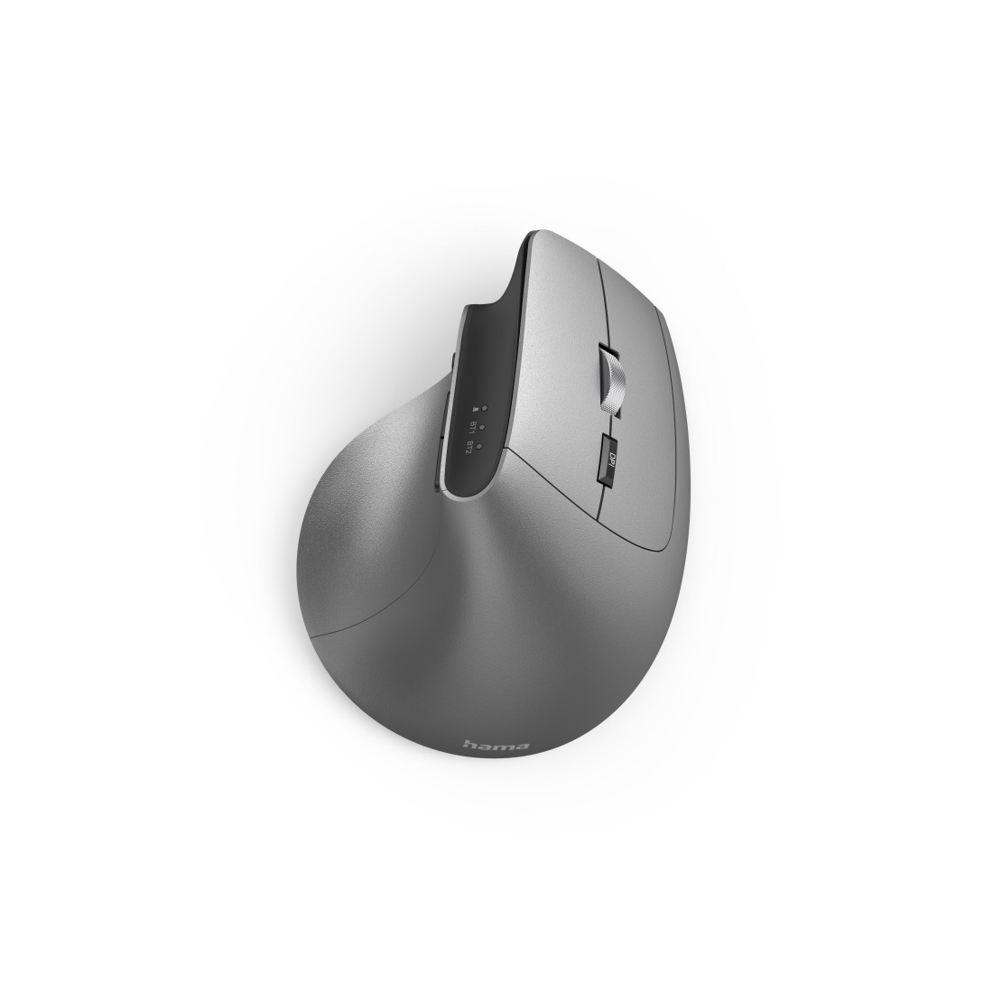 Hiir Hama EMW-700 Vertical Ergonomic Mouse, juhtmevaba ergonoomiline 2.4GHz/Bluetooth5.0, 8-nuppu