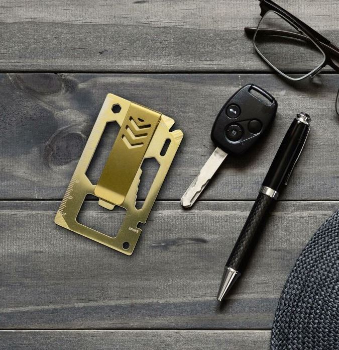 MULTITÖÖRIIST-RAHAKLAMBER MONEY CLIP MULTITOOL, 10-IN-1
