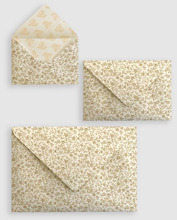 Ümbrik Fancy, Broccato oro, 18X12cm