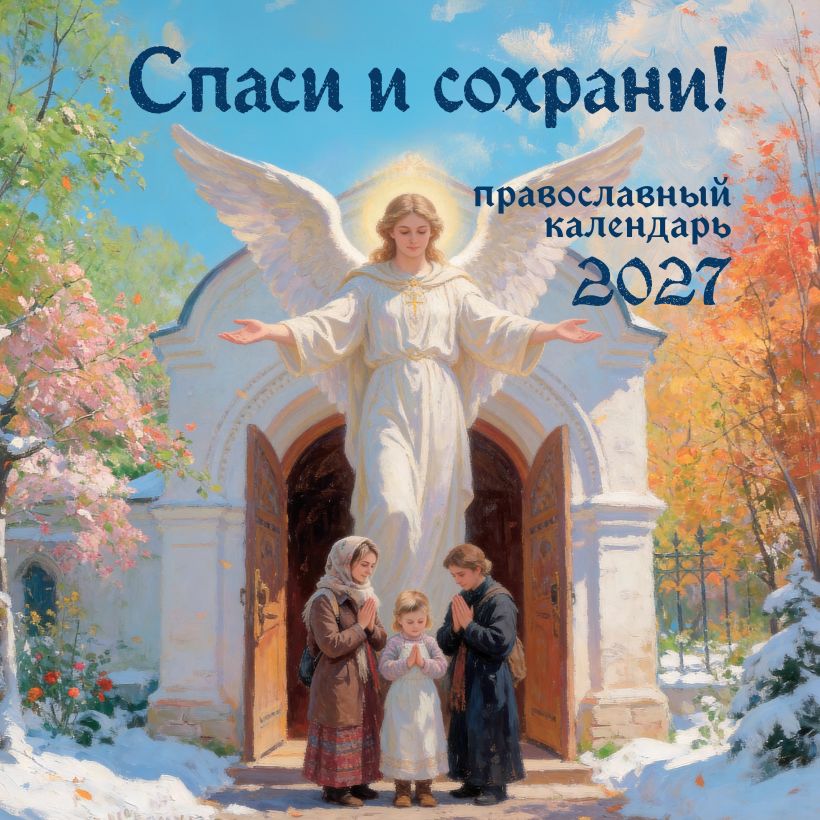 Спаси и сохрани Православный настенный календарь на 2027 год 