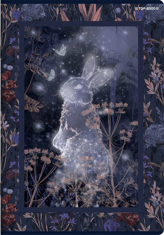 Kaustik A5 60l, 5x5 ruut, Fairytale, assortii, TOP-2000