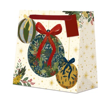 Kinkekott Penny Kennedy Yuletide Blanc, Small