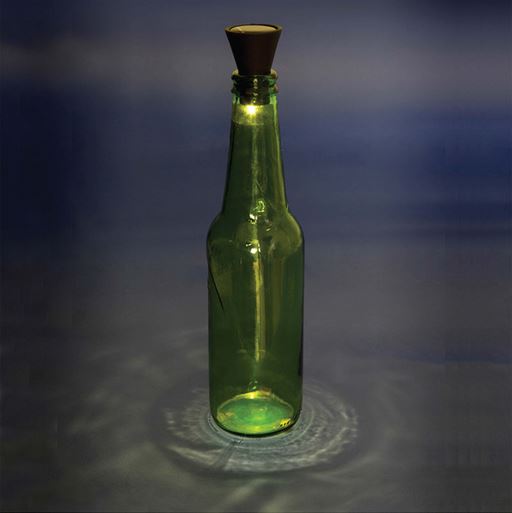 Valgustiga pudelisulgur Solar Cork Light, LED