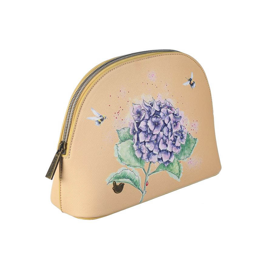 Wrendale kosmeetikakott Bee and Hydrangea, Medium