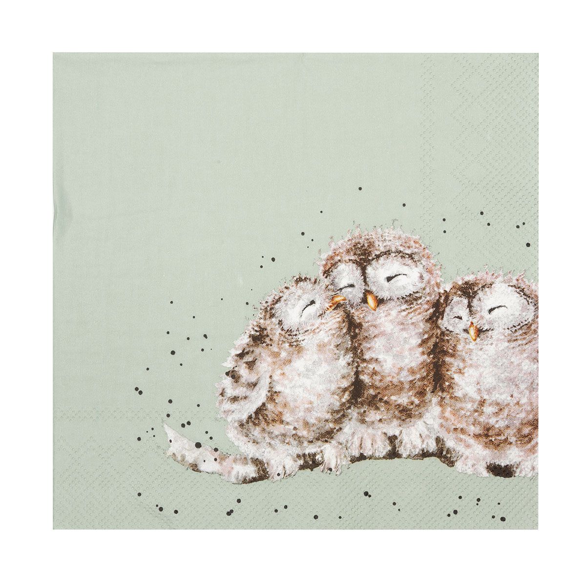 Wrendale lauasalvrätikud Owl Together, 20tk