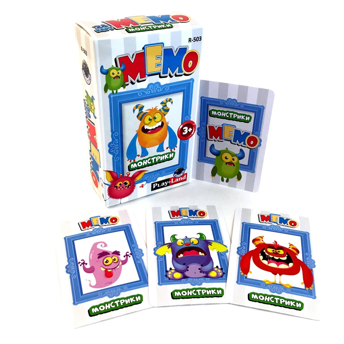 НАСТОЛьНАЯ ИГРА МЕМО МОНСТРИКИ