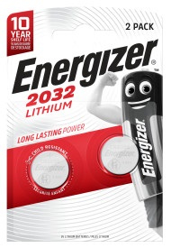 Patareid Energizer CR2032 BP2 (2 patareid), 3V Lithium