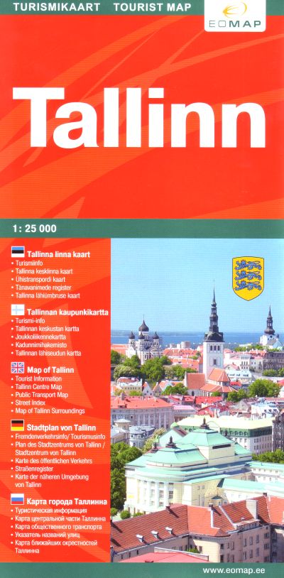 TALLINN TURISMIKAART 1: 25 000