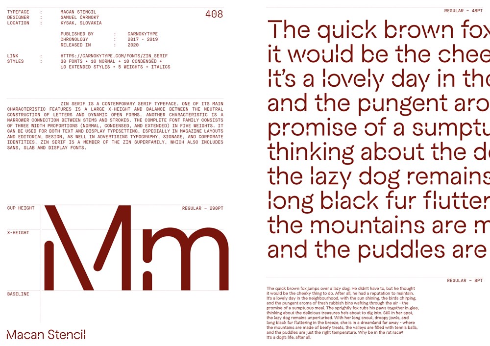 Stencil in Use: A Collection of Stencil Typefaces