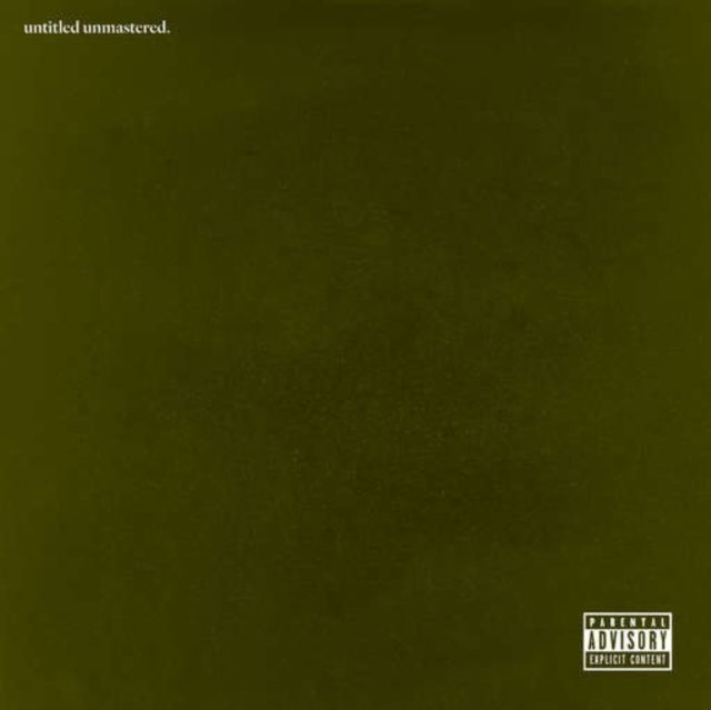 Kendrick Lamar - Untitled Unmastered. (2016) CD