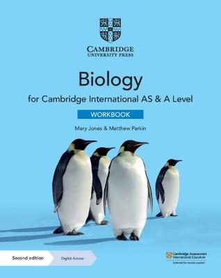 Cambridge International As + a Level Biology Workbook With 2 Year Digital Access - Mary Jones, Matthew Parkin