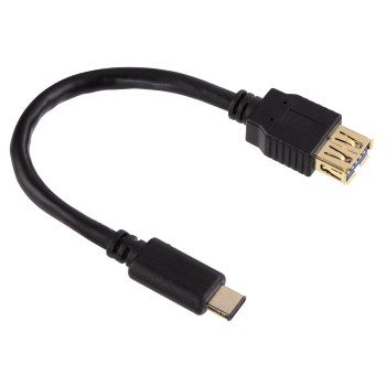 USB-kaabel USB-C USB-A 0.15m Hama USB-C Adapter Cable - USB3.1 Gen1 A-pesa 5Gbit/s, kullatud kontaktid, topeltvarjestus