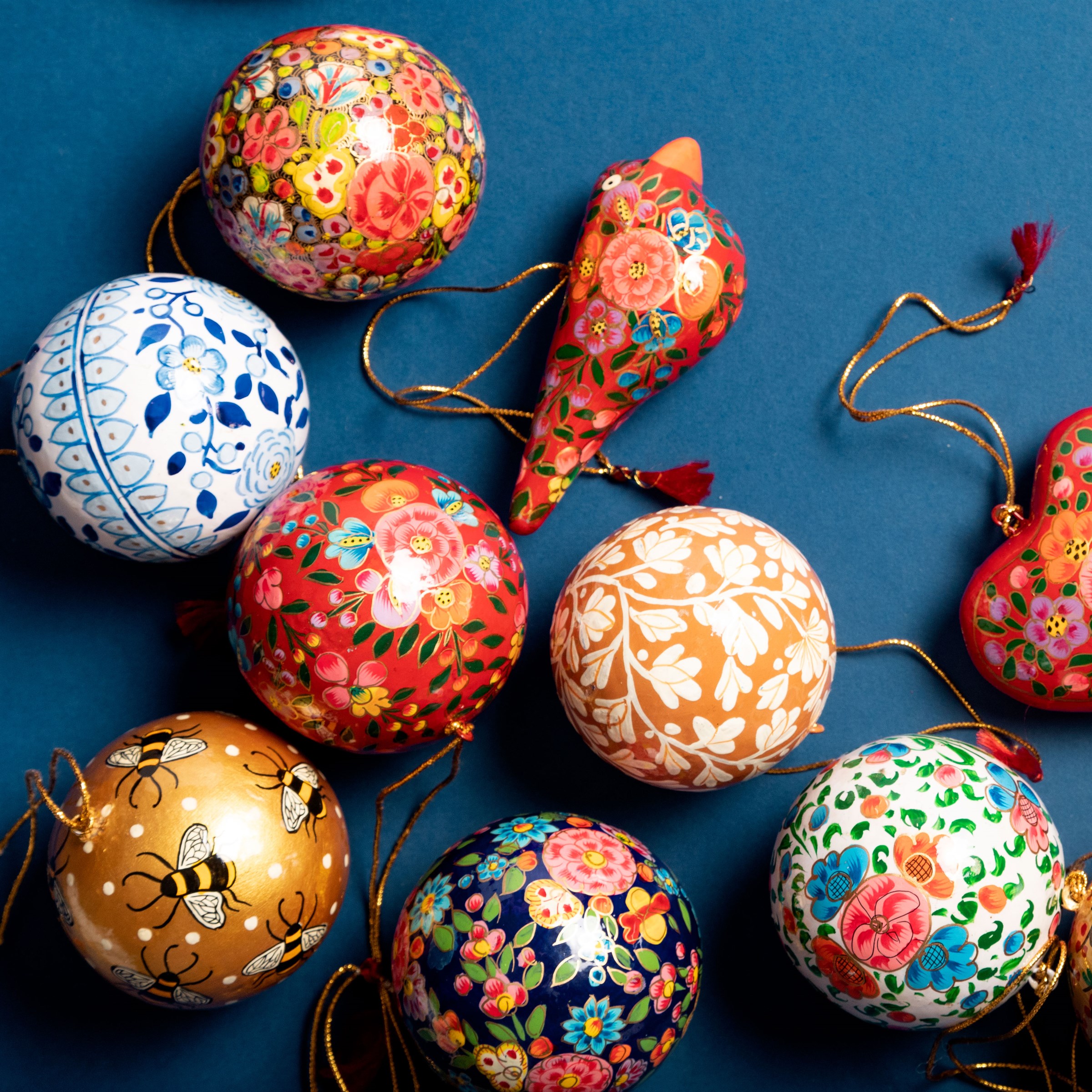 Kuuseehe Papier Mache, Bright Floral