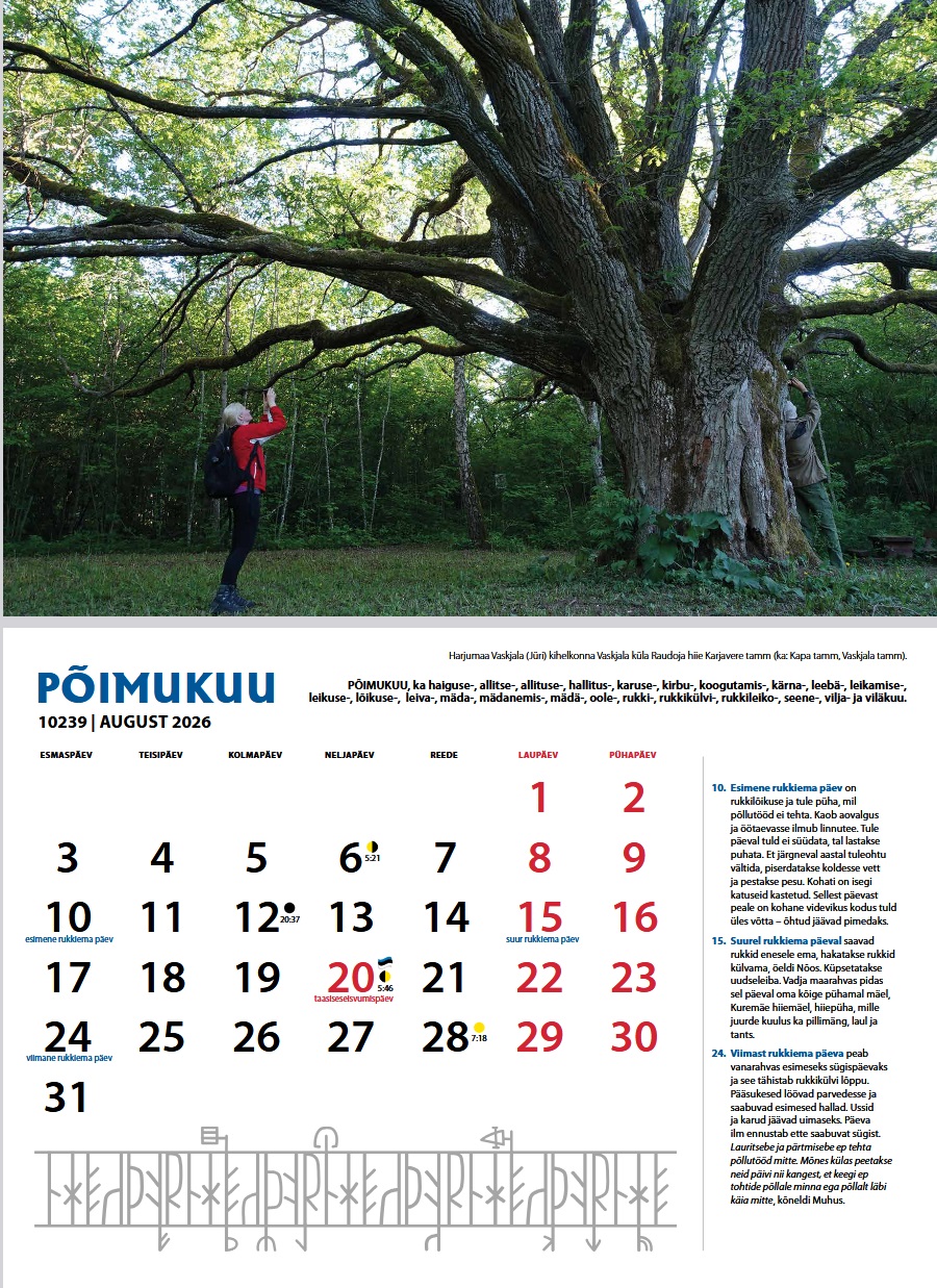 Hiiekalender 2026