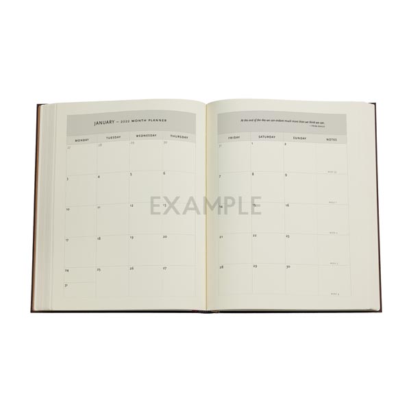 2022 Paperblanks Ultra Flexi Business Planner Inkblot Bold