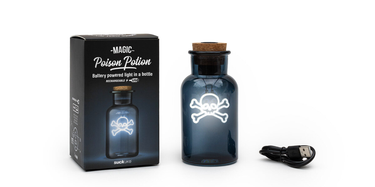 Öölamp Skull Poison