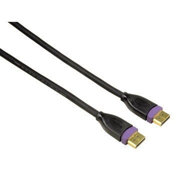 Kaabel DisplayPort-Displayport Hama 1.5m, gold-plated, double shielded Ultra-HD 4096x2160 (4K) 3D 21.6Gbit/s