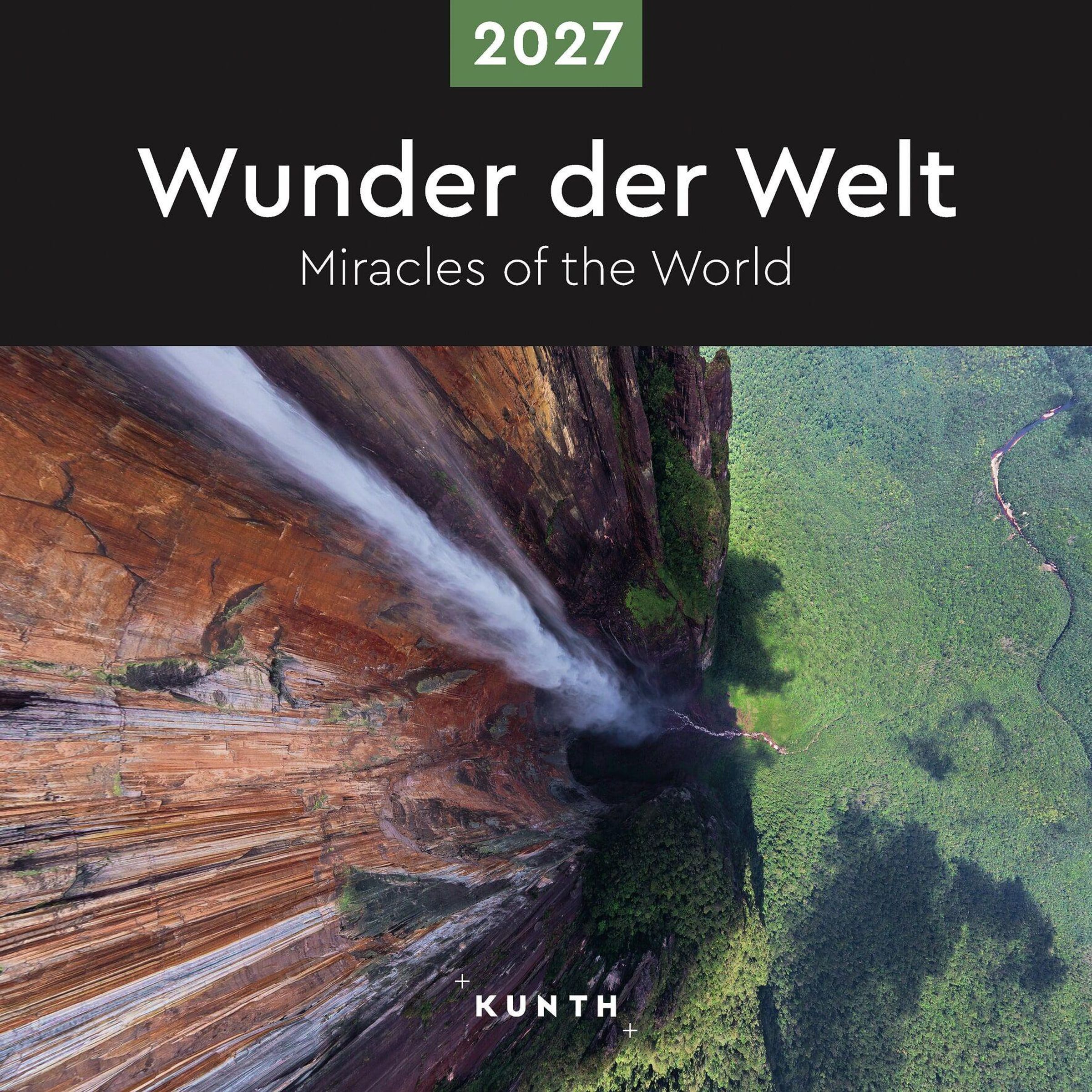 2027 seinakalender Wunder der Welt, 30x30cm