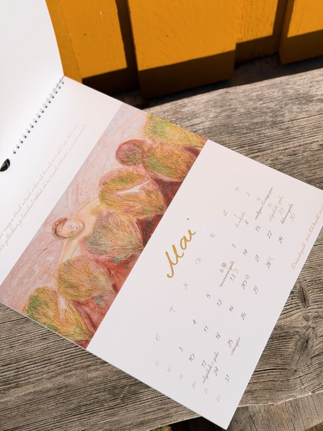 Epp Maria Kokamägi suur kunstikalender 2027 - Epp Maria Kokamägi
