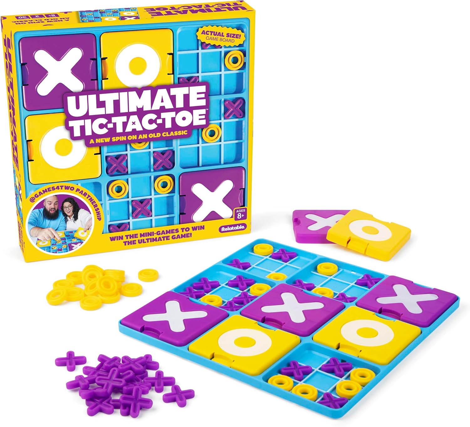Lauamäng Ultimate Tic Tac Toe ENG