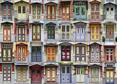 POSTKAART TALLINN DOORS