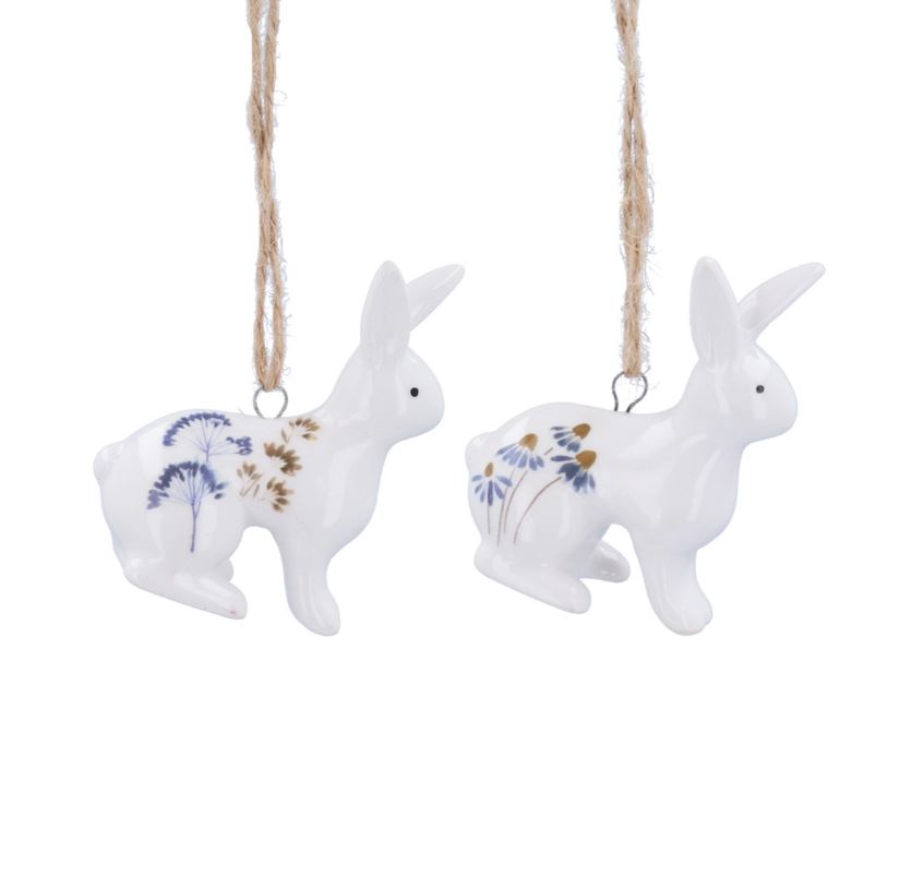 Rippuv kaunistus Blue Meadow Bunny, assortii