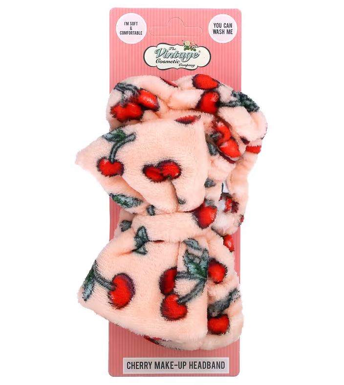 Peapael Cherry Make-up Headband