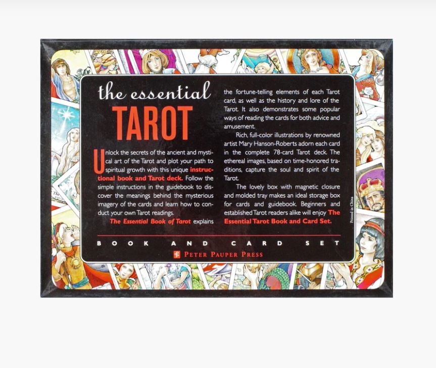 Kinkekomplekt Essential Tarot, raamat + kaardid