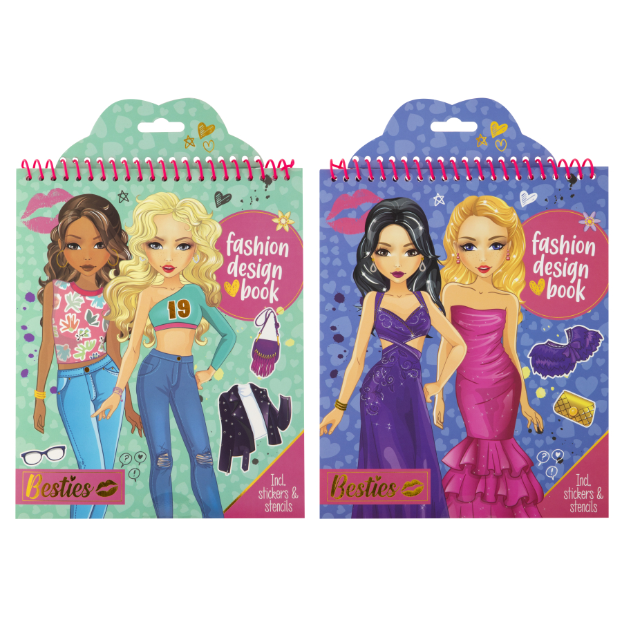 Moeraamat Besties 20 lehte assortii