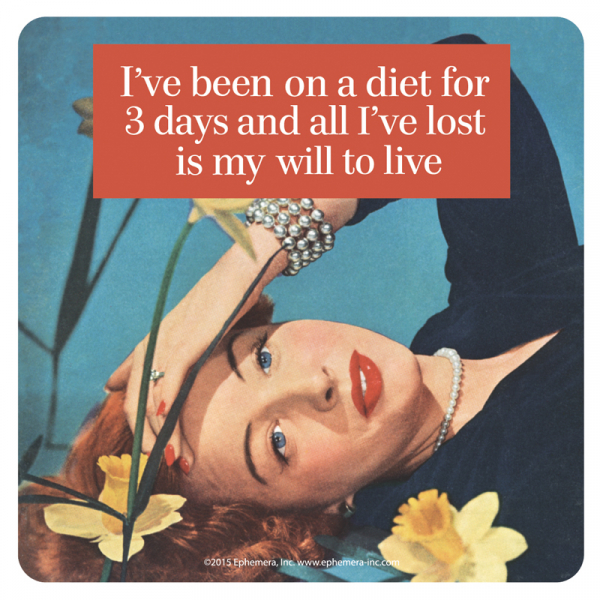 KLAASIALUS RETRO HUMOUR: I'VE BEEN ON A DIET