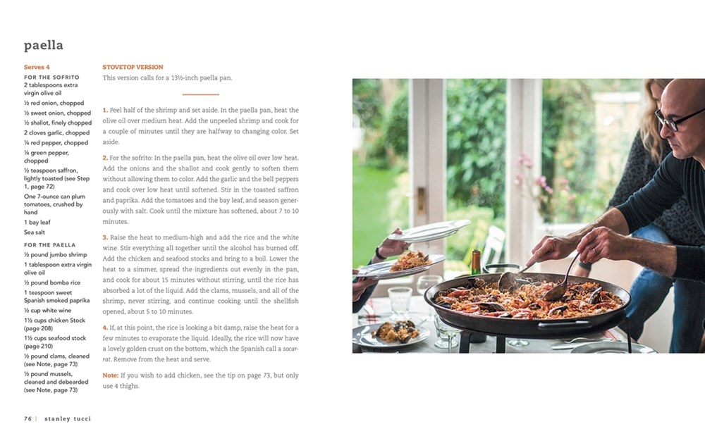 Tucci Table - Felicity Blunt, Stanley Tucci