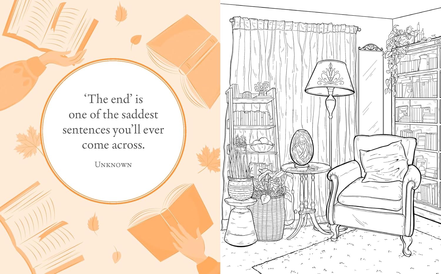 Book Lover's Colouring Book - Max Marin