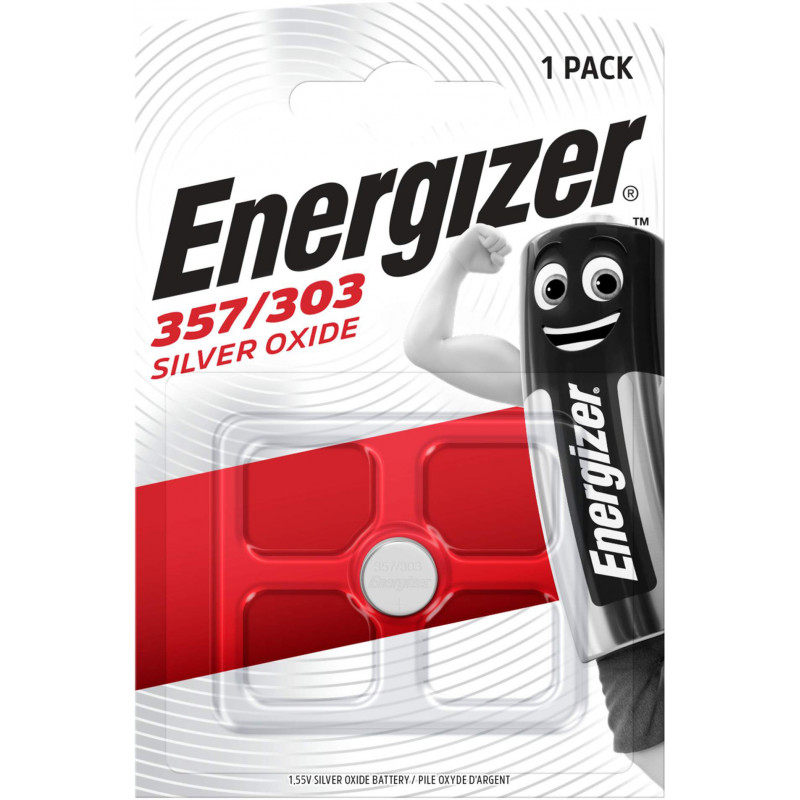 Patarei Energizer patarei Silver Oxide 357/303 FSB1 (SR44L)