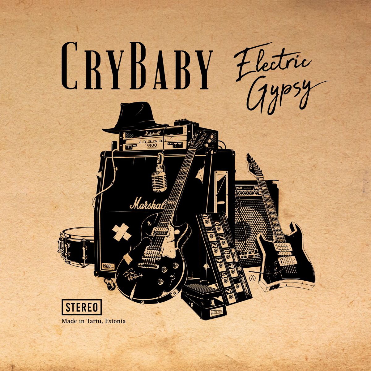 CryBaby - Electric Gypsy (2023) CD 