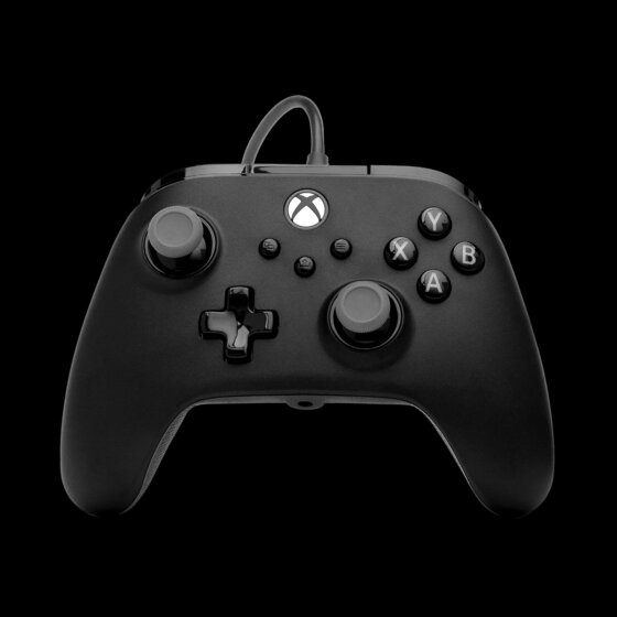 Pult PowerA Advantage Plus juhtmega - Xbox X/S - must, USB-C kaabel 3m