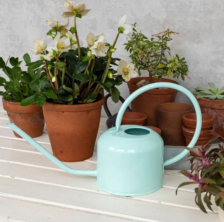Kastekann Metal Sky blue 1l