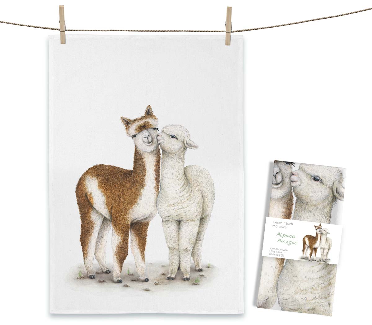 Köögirätik Alpaca Amigos
