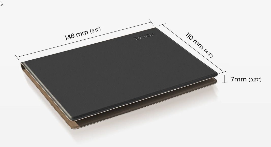 Kaaned e-lugerile Boox Go 6 - must