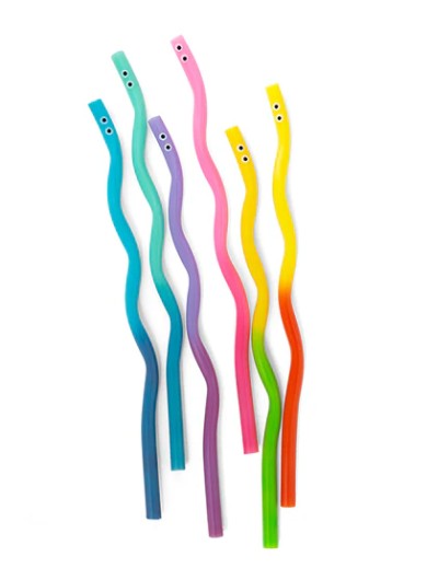 Kidoki värvimuutvad kõrred Wiggly Worm