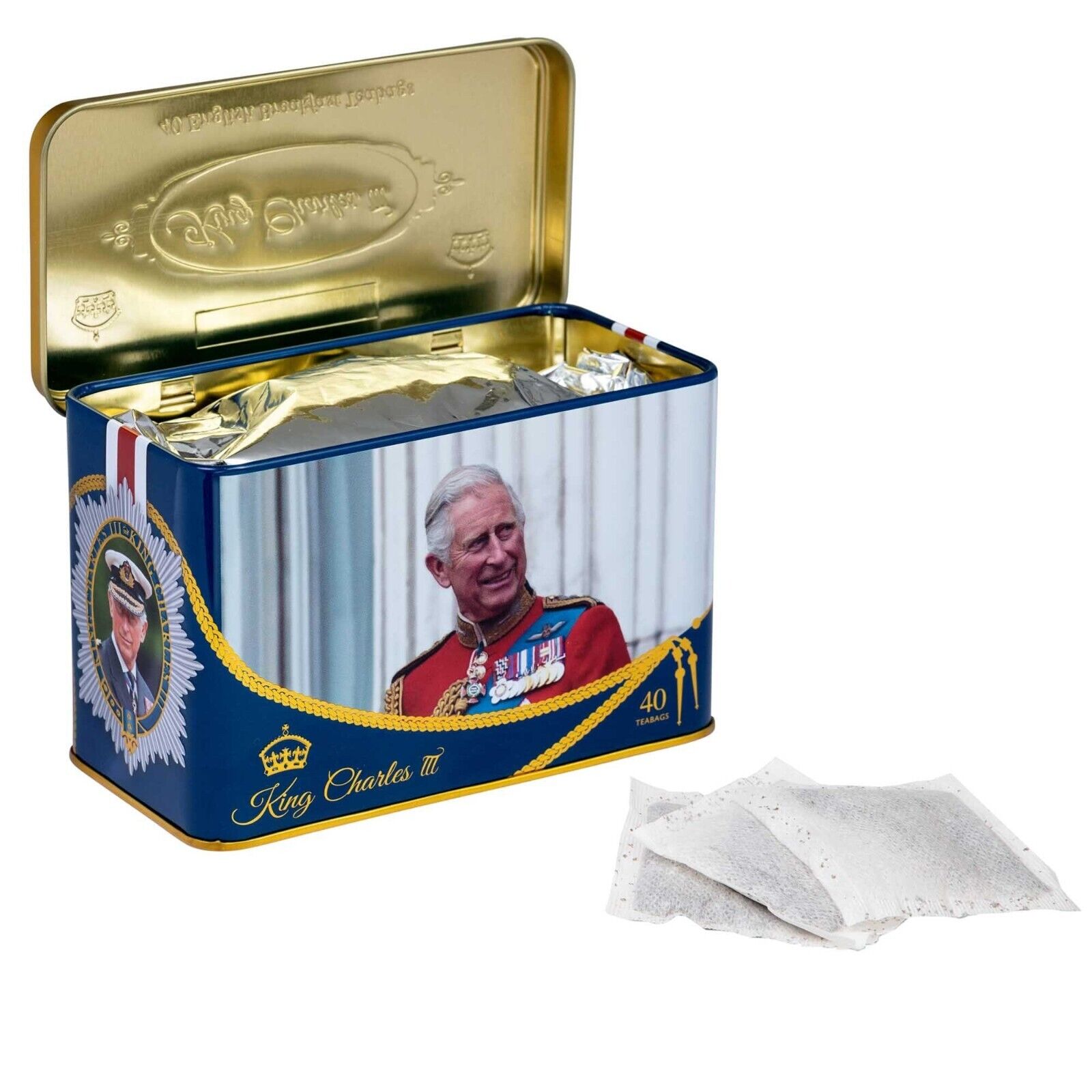 Tee English Breakfast, King Charles III Coronation, 40tk