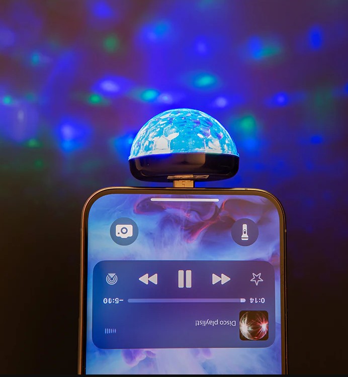 Valgusti Disco telefonile